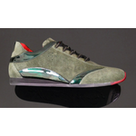 'Monza' - Luxury Italian Green suede driving sneaker