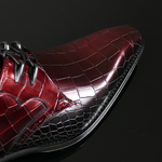 Moon 'Animal' Wine Crocodile Emboss Gibson