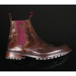 Hannibal 'Red Dragon' - Wing tip Chelsea Boot