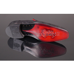Soprano L118 'Performance' - Black Floral embossed loafer