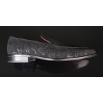 Soprano L118 'Performance' - Black Floral embossed loafer