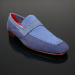 Martini L099 'Negroni' - Three-tone suede loafer