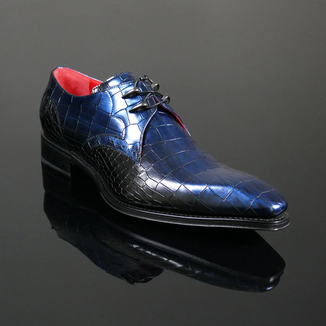 Moon 'Animal' Blue Crocodile Emboss Gibson