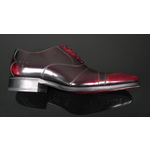 Moon 'Melrose' - Burgundy Fume Toe cap Oxford