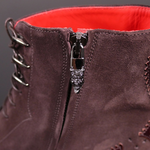 Page ‘Beast’ - Tiziano Espresso Brown Leather & Suede Lace-Up Boot