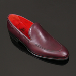 Page 'Lounger' - Burgundy Calf Goodyear Welted Loafer