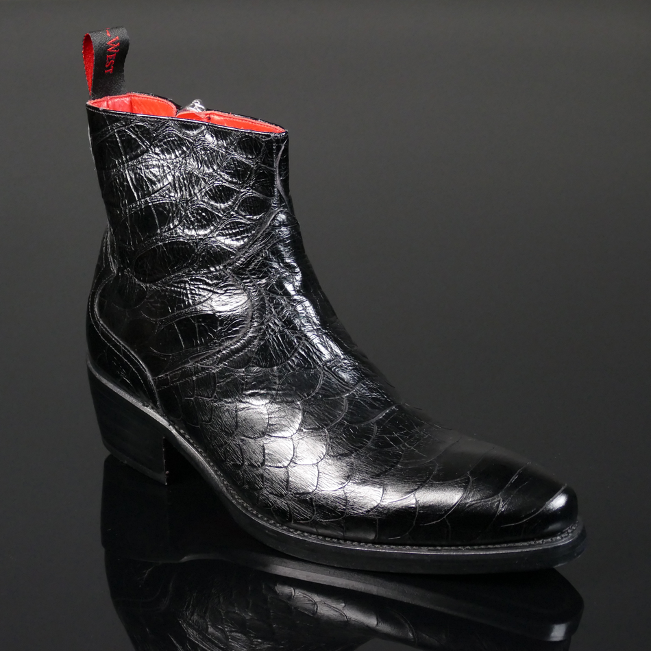Rebel 'Antagonist' - Rock n Roll Zip Boot