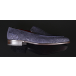 Soprano L118 'Performance' - Navy Floral embossed loafer