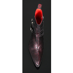 Sylvian K474 Django - Reptile Effect Vegan Leather Boot