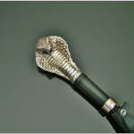 Umbrellas - Silver Spitting Cobra Head